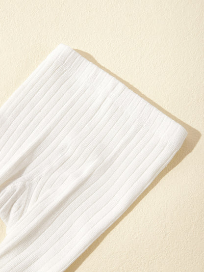 3 Pares/Pacote Bebê Garotas Borboleta Laço Enfeitado Meias-Calças Para Outono E Inverno