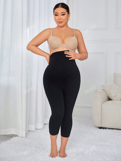 Maternidade Sem Costura Cintura Alta Macio Painel Expansível Conforto Barriga Suporte Capri Leggings