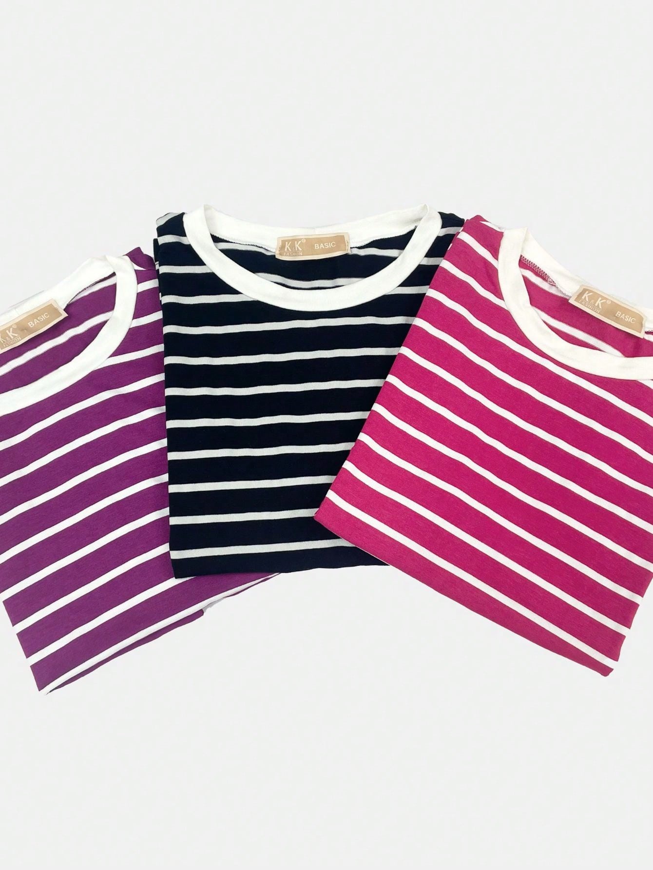 Blusa Clássica de Listras