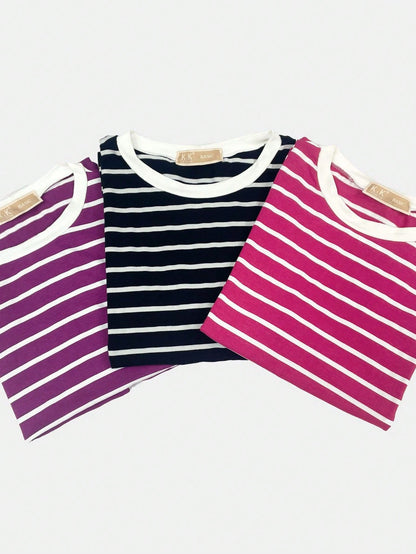 Blusa Clássica de Listras