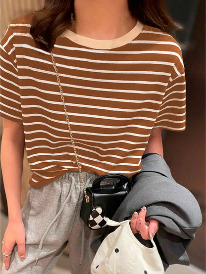 Blusa Clássica de Listras