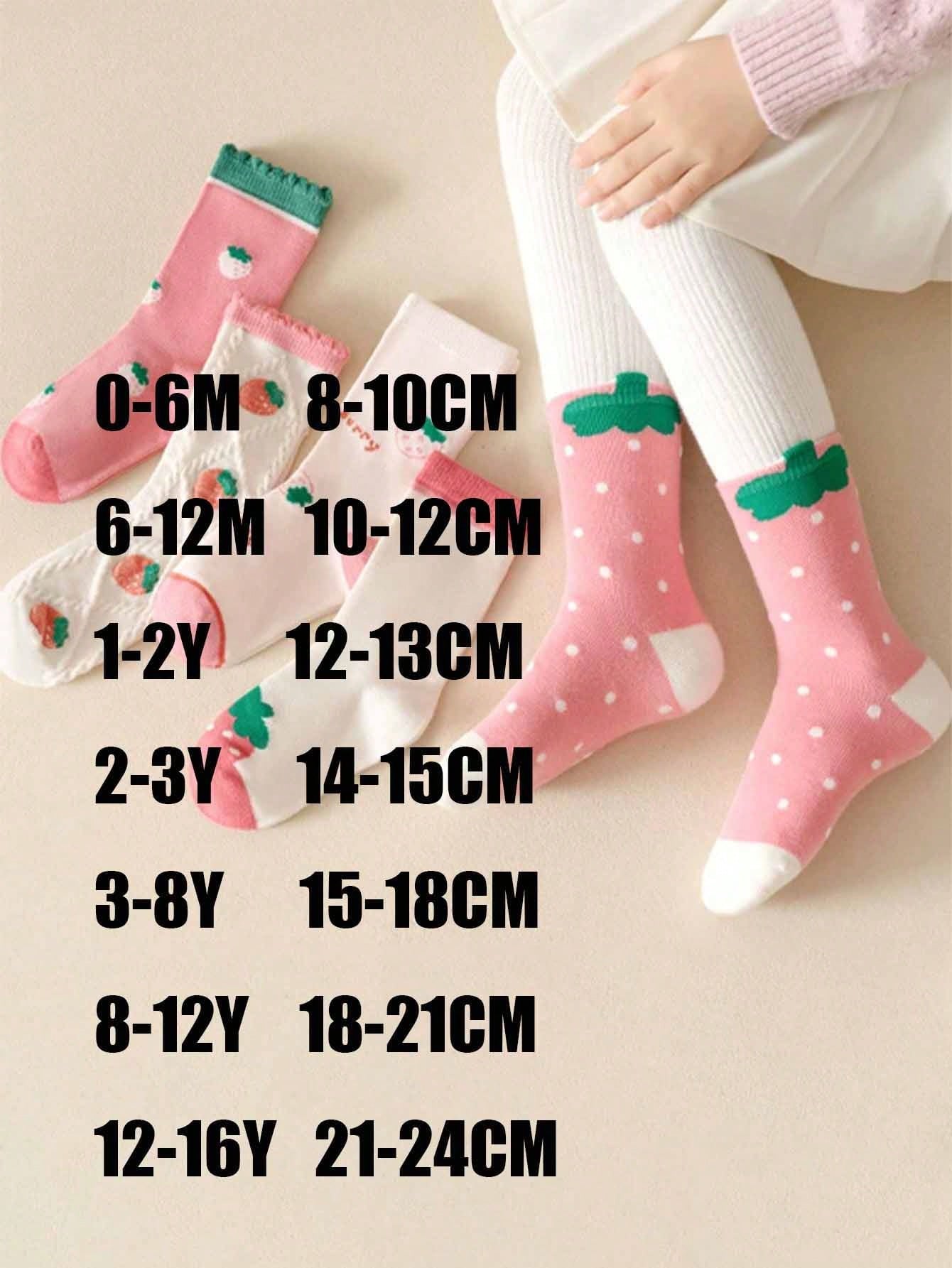 5 Pares De Meias De Cano Médio Para Meninas Para Bebês, Crianças Pequenas, Crianças, Estilos De Primavera, Outono E Inverno, Com Detalhes De Renda