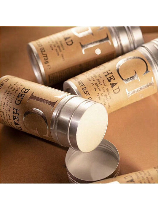Bastão De Cera Hidratante De 75g Para Estilização E Controle De Frizz De Cabelo, Com Fragrância, Para Cabelos Curtos