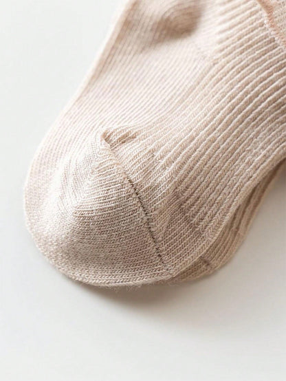 4 Pares de Meias de Tornozelo com renda dupla