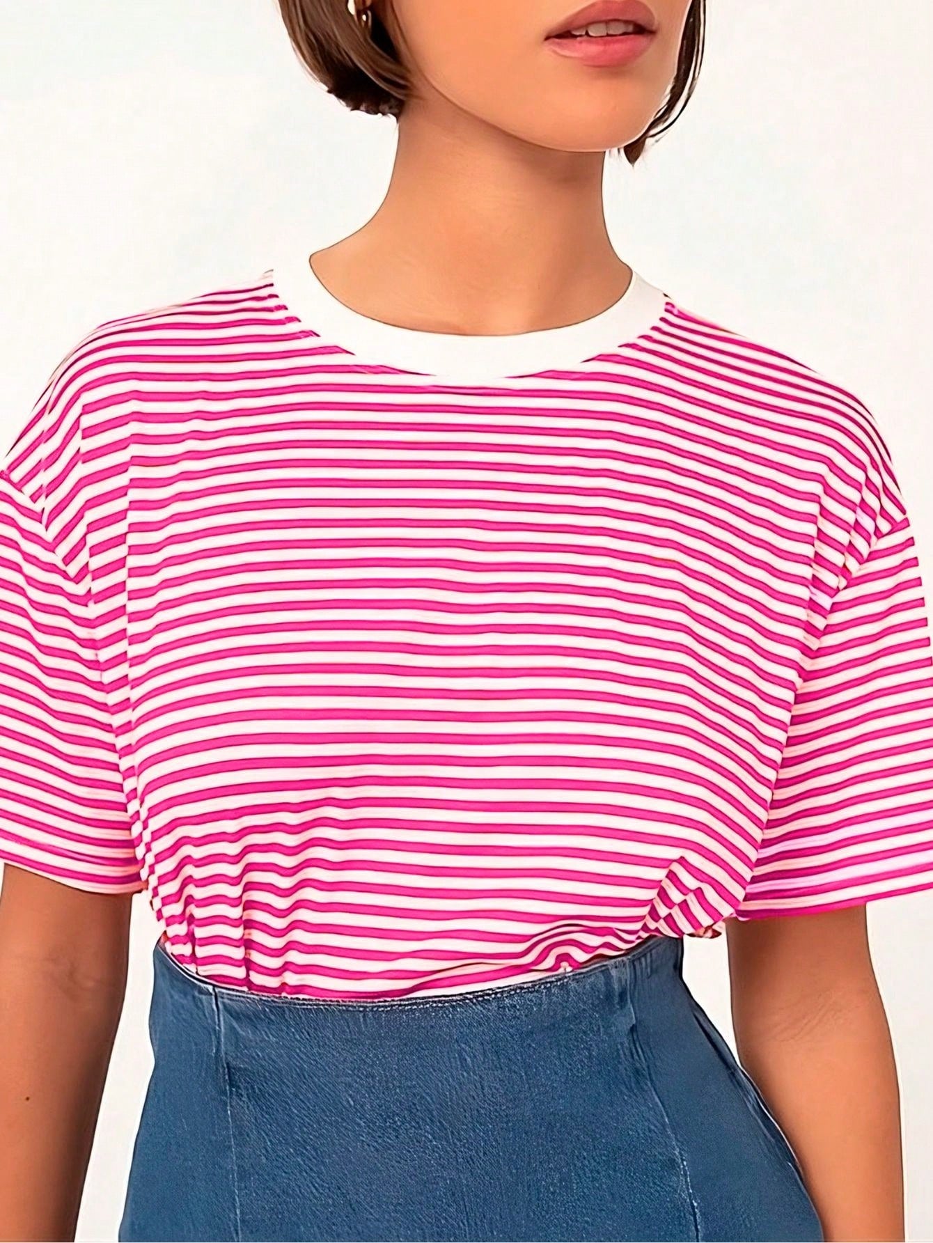 Blusa Clássica de Listras