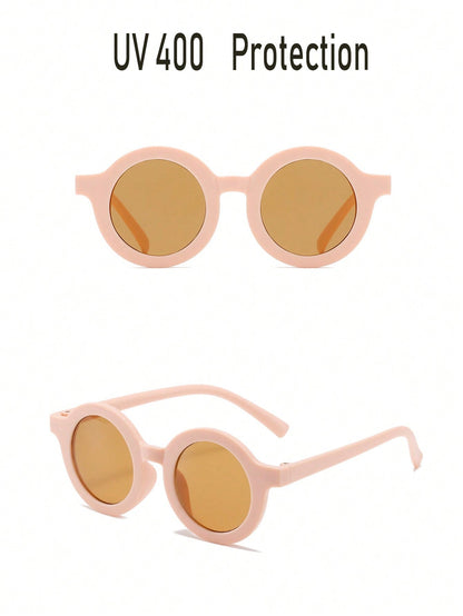 1 Conjunto Chapéu De Sol Para Bebê Com Óculos De Sol