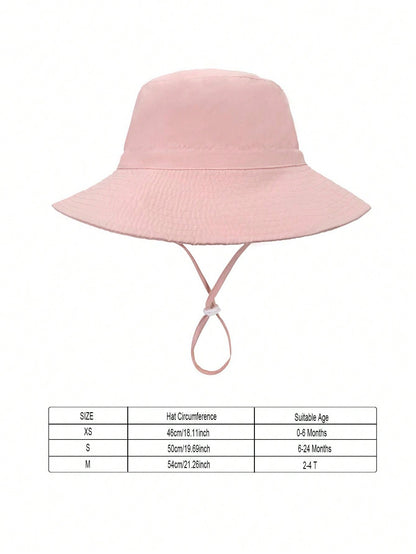1 Conjunto Chapéu De Sol Para Bebê Com Óculos De Sol