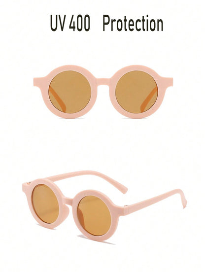 1 Conjunto Chapéu De Sol Para Bebê Com Óculos De Sol