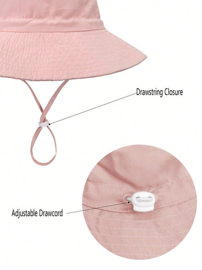 1 Conjunto Chapéu De Sol Para Bebê Com Óculos De Sol