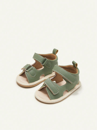 Sandálias de Verão para Bebê, Calçado para Aprendizado de Caminhada com Sola Macia, Estilo Fresco, Calçado de Praia