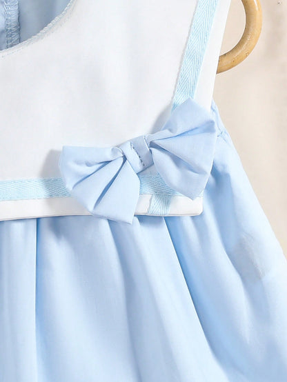 Souflis Vestido de Bebê Menina com Decoração de Borboleta Fresco e Adorável