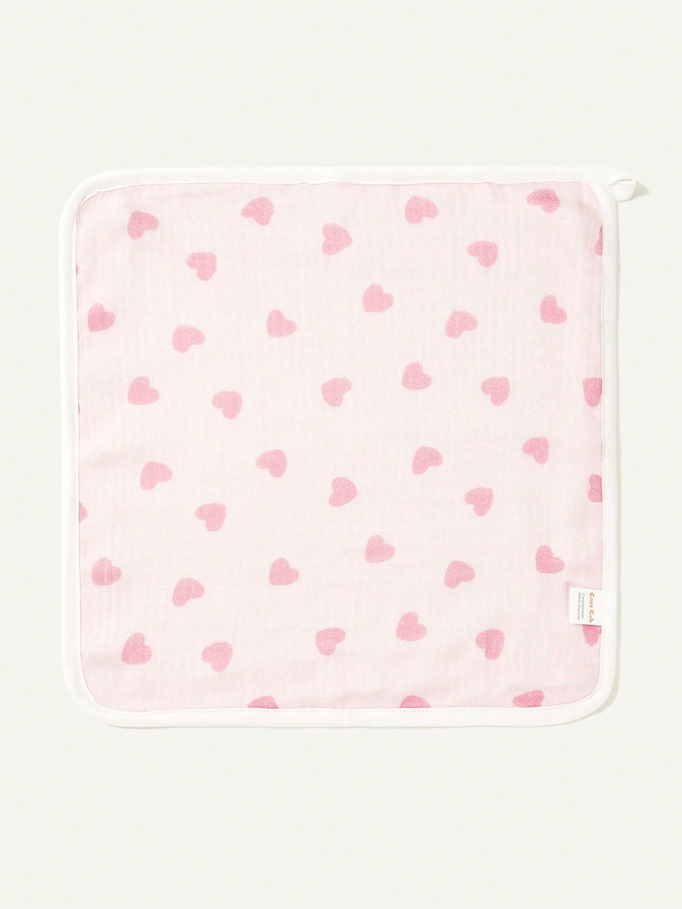 Conjunto De Lenço Estampado Rosa 5 Unidades
