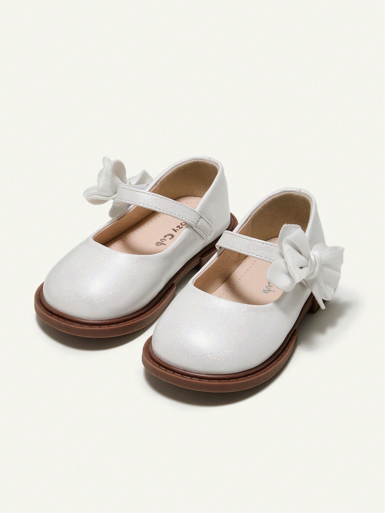 Sapatilha para bebê com Estilo de Princesa com Laço Adorável, Simples e Casual, Estilo Country