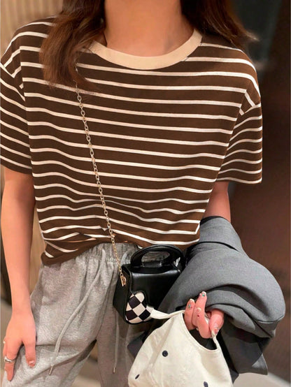 Blusa Clássica de Listras