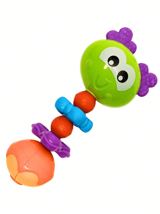 Chocalho Brinquedo Diverte Bebe Infantil Segura Baby  Divertido Colorido  2M