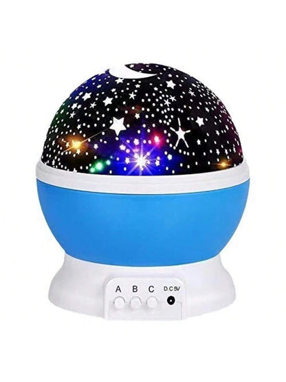 1 peça Luz de Projeção para Quarto Infantil, Luz Companheira do Sono da Criança, Rotação de 360°, Luz de Humor com Planeta Onírico e Céu Estrelado, Projetor de Céu Estrelado Romântico