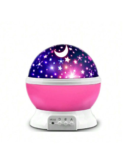 1 peça Luz de Projeção para Quarto Infantil, Luz Companheira do Sono da Criança, Rotação de 360°, Luz de Humor com Planeta Onírico e Céu Estrelado, Projetor de Céu Estrelado Romântico
