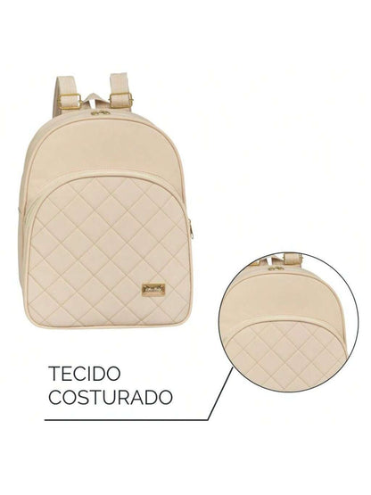 Kit Bolsa Maternidade Bolsa G e Mochila  LUXO