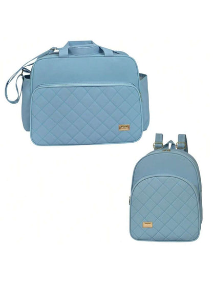 Kit Bolsa Maternidade Bolsa G e Mochila  LUXO