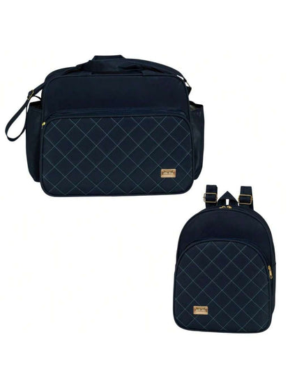 Kit Bolsa Maternidade Bolsa G e Mochila  LUXO