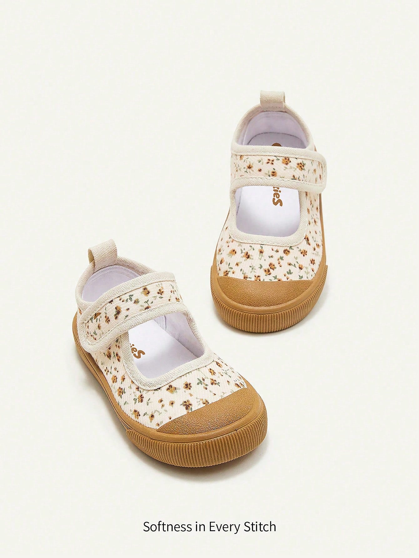 Sapatilhas Infantis Com Design De Flores Fashion, Moderno, Quente, Bonito, Confortável E Casual (padrão Aleatório)