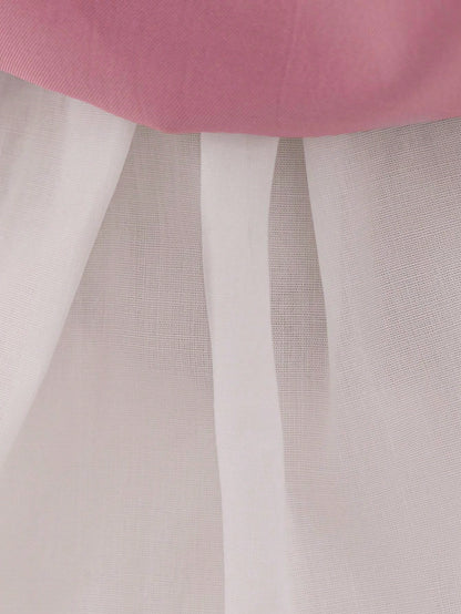 Vestido de festa de aniversário plissado de Tule em cor sólida, com trem para bebê menina, adequado para daminhas de honra, casamento, banquete e viagens