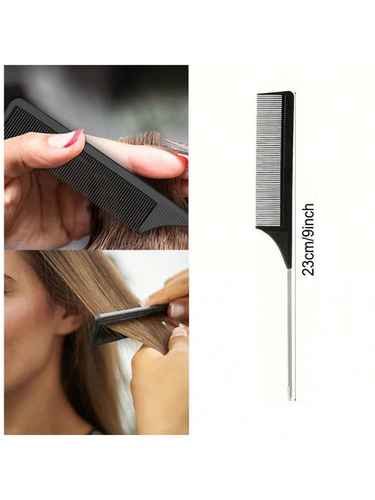 IKT Barra de Cera de Cabelo IKTY com Escovas de Cabelo para Penteado Repuxado - Pomada de Longa Duração para Estilo Livre de Frizz - Pentes Nutritivos para Cabelo e Peruca - Fixação o Dia Todo, Realça o Brilho