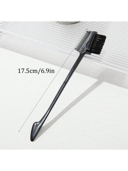 IKT Barra de Cera de Cabelo IKTY com Escovas de Cabelo para Penteado Repuxado - Pomada de Longa Duração para Estilo Livre de Frizz - Pentes Nutritivos para Cabelo e Peruca - Fixação o Dia Todo, Realça o Brilho