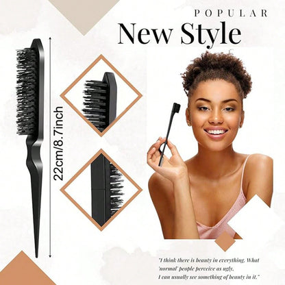 IKT Barra de Cera de Cabelo IKTY com Escovas de Cabelo para Penteado Repuxado - Pomada de Longa Duração para Estilo Livre de Frizz - Pentes Nutritivos para Cabelo e Peruca - Fixação o Dia Todo, Realça o Brilho