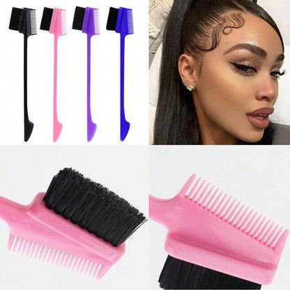 IKT Barra de Cera de Cabelo IKTY com Escovas de Cabelo para Penteado Repuxado - Pomada de Longa Duração para Estilo Livre de Frizz - Pentes Nutritivos para Cabelo e Peruca - Fixação o Dia Todo, Realça o Brilho