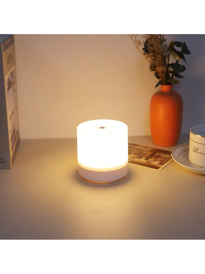 1 Peça Lâmpada de cabeceira com controle de toque mini USB com luz quente - Luminária noturna a LED alimentada por USB, cria um ambiente acolhedor no quarto e decoração doméstica, adequada para quarto, luz noturna infantil, quarto de bebê, adolescente e