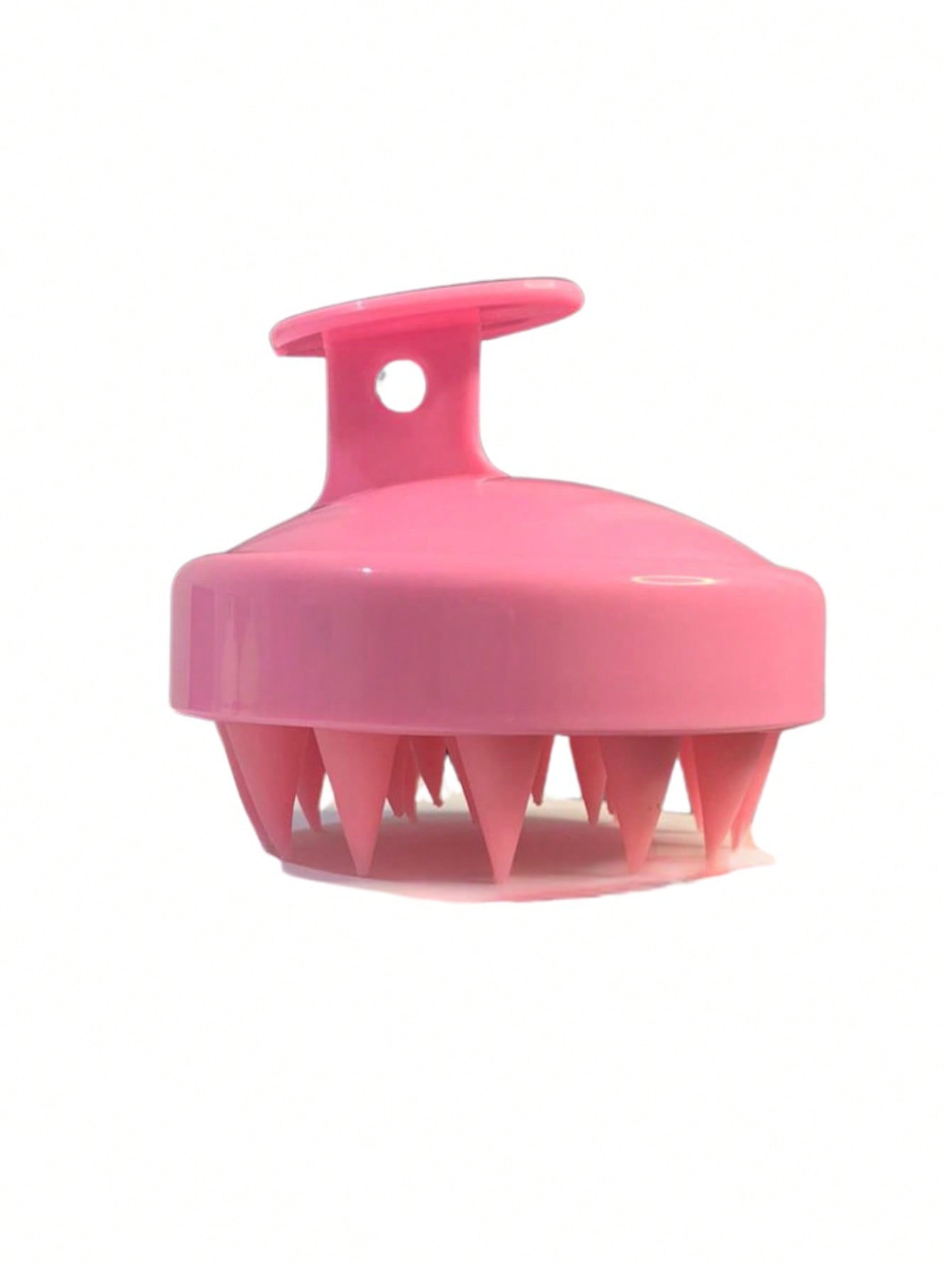Escova Massageadora Luxo Couro Cabeludo. Massageador Capilar Silicone Macio Para Higienizar e Combater a Caspa