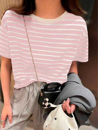 Blusa Clássica de Listras