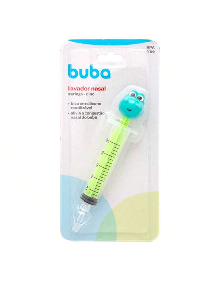 Buba Lavador Nasal Seringa com Ponta Silicone Buba Dino