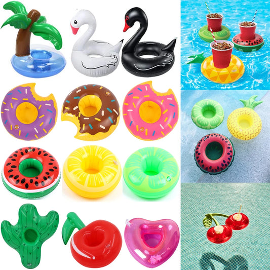 1 PC  Porta Copo para Bebidas na Piscina / Para Crianças Brinquedo Verão Piscina