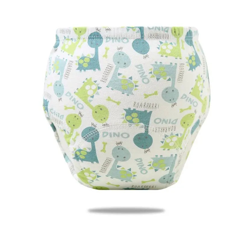 5PC 6 Layers Reusable Cotton Baby Training Pants, Baby Shorts, Underwear, Baby Diapers,