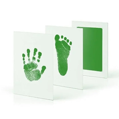 Bebê recém-nascido Kit Mão e Pegada, Almofadas de Tinta, Photo Frame, Toddlers Souvenir Acessórios, Safe Clean, Baby Shower Presente