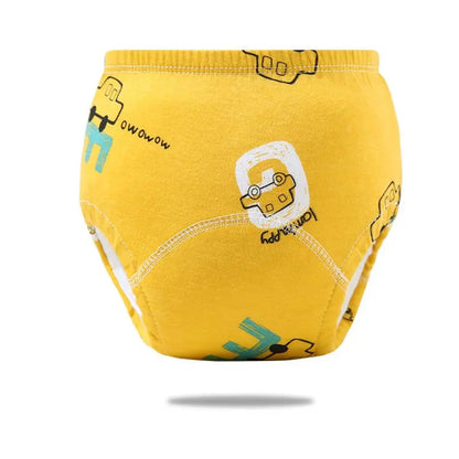 5PC 6 Layers Reusable Cotton Baby Training Pants, Baby Shorts, Underwear, Baby Diapers,