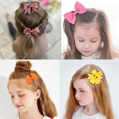 Kit 10 Laço para Bebês – Acessórios de Cabelo Feitos à Mão