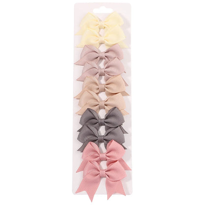 Kit 10 Laço para Bebês – Acessórios de Cabelo Feitos à Mão