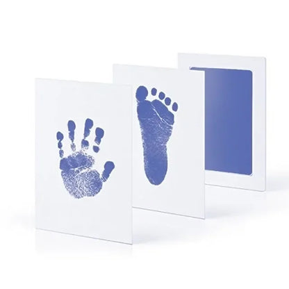 Bebê recém-nascido Kit Mão e Pegada, Almofadas de Tinta, Photo Frame, Toddlers Souvenir Acessórios, Safe Clean, Baby Shower Presente