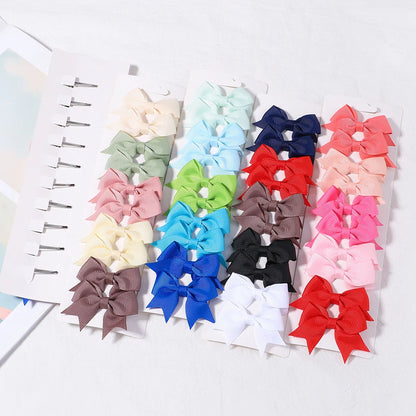 Kit 10 Laço para Bebês – Acessórios de Cabelo Feitos à Mão