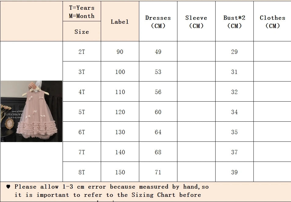 Vestido Tule com Laços Tendencia Girls Casual Dresses Sleeveless Stereoscopic Bow Mesh Dress Toddler Girl Clothes Kids Dresses for Girls 2 To 8 Years